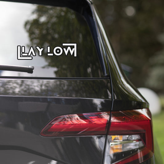 Lay Low Bubble-free stickers